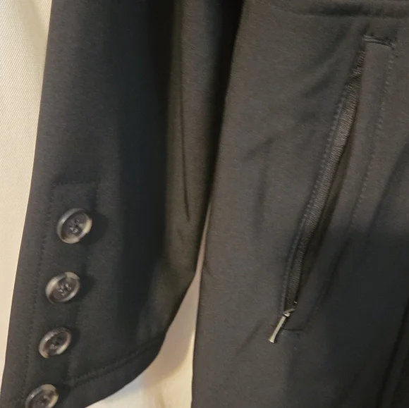 Merrell Soft Shell Fleece Lined Hooded Trench Coat Black XL Aeroblock EUC - Picture 7 of 12